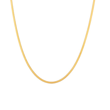 Thin Herringbone Necklace
